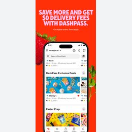 DoorDash: Food, Grocery, More Official iPhone listing sequence