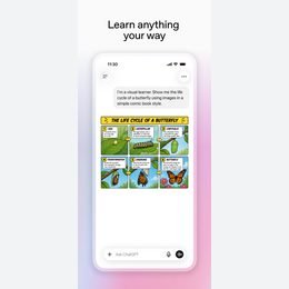 ChatGPT Official iPhone listing sequence