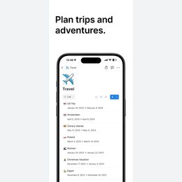 Notion: Notes, Tasks, AI Official iPhone listing sequence