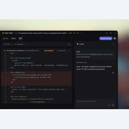 Linear Coding Sessions Review agent code change