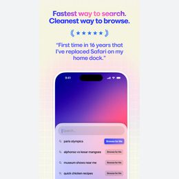 Arc Search — Find it, Faster Official iPhone listing sequence