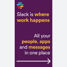 Slack Official iPhone listing sequence
