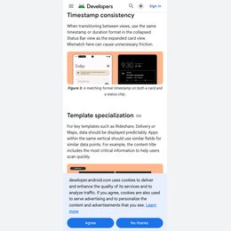 Android Live Updates Live update notification guidance