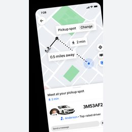 Uber - Request a ride Official iPhone listing sequence