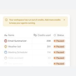 Notion Custom Agents Credit exhaustion auto-pause