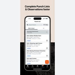 Procore Official iPhone listing sequence