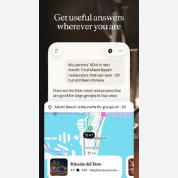 Claude official iPhone listing screens